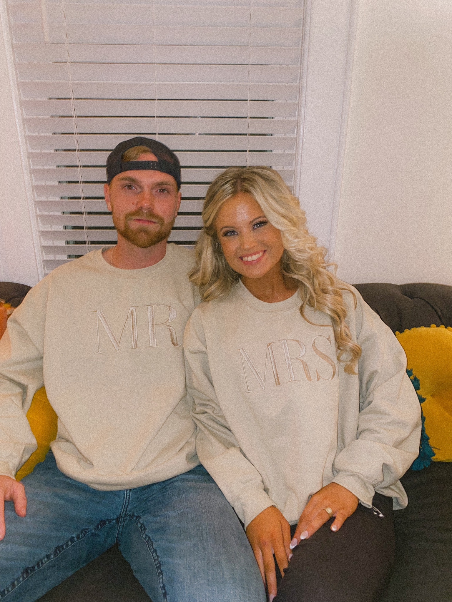 These Mr & Mrs sweatshirts are literally the comfiest ever. They are completely customizable and tons of different shirt and thread color options!!

#LTKwedding #LTKGiftGuide #LTKU