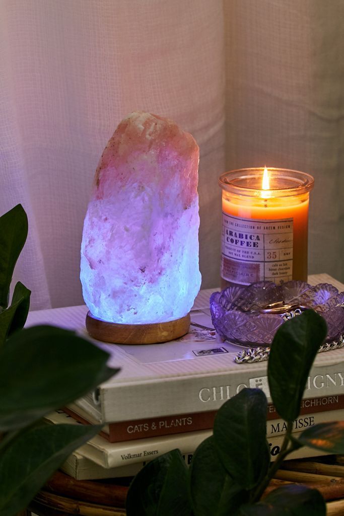 Brookstone Color Changing Salt Lamp | Urban Outfitters (US and RoW)
