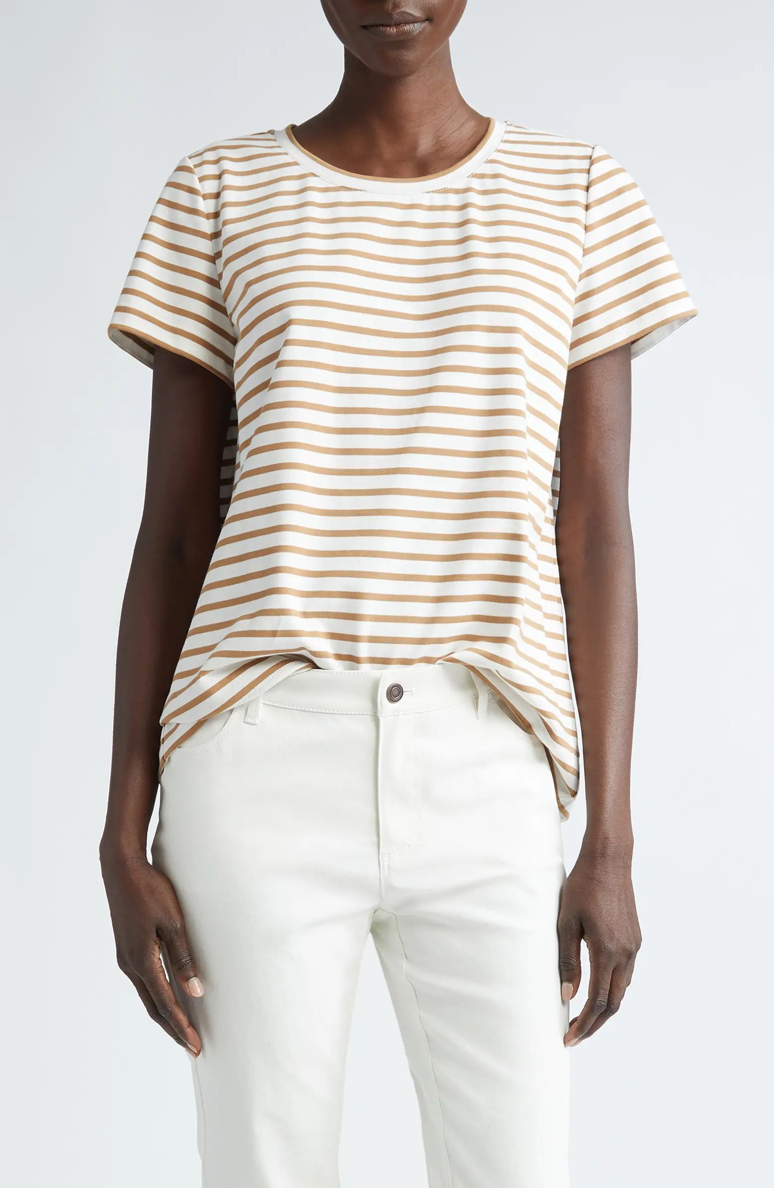 The Modern Stripe Cotton T-Shirt | Nordstrom