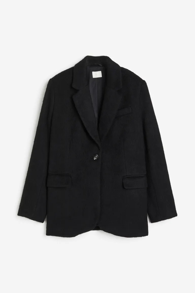 Oversized Blazer aus Wollmix | H&M (DE, AT, CH, NL, FI)