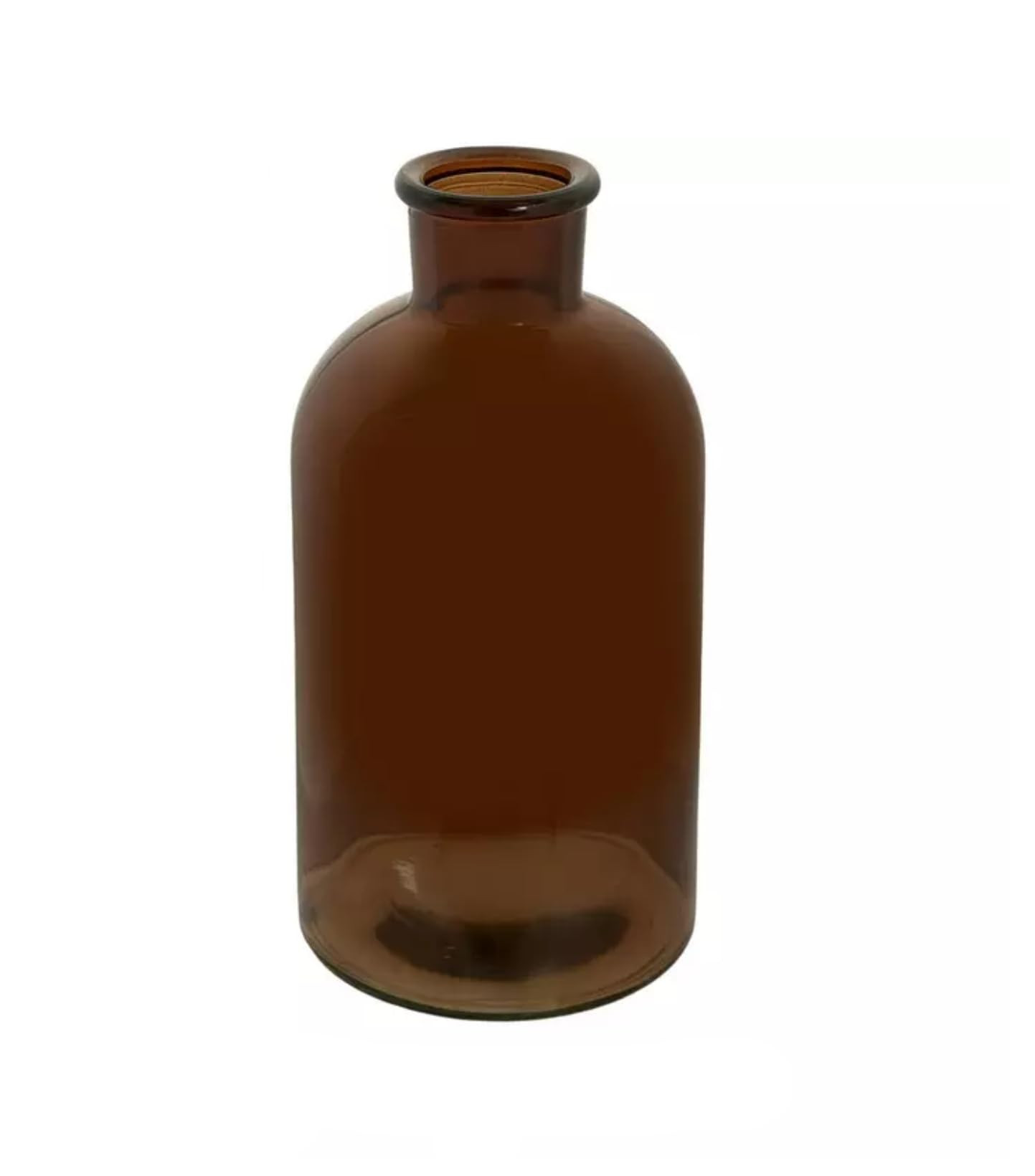 Hobby Lobby Amber Glass Decorative Bottle Vase, Short Neck Design, Fall Home Decor (Medium) | Amazon (US)