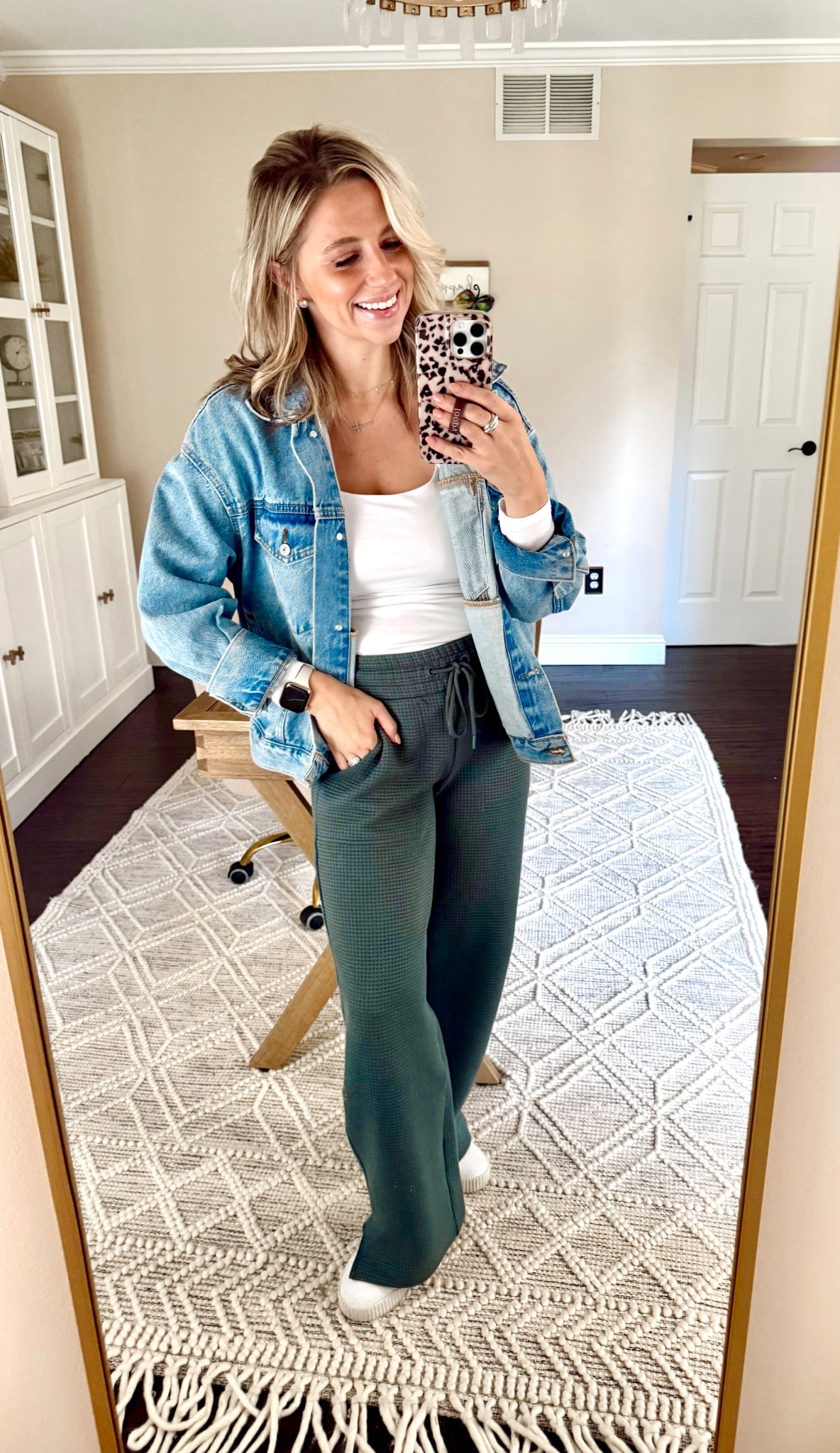 Obsessed with these waffle knit pants! Sized down one to an extra small. 

#LTKSaleAlert #LTKSeasonal