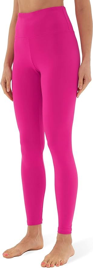 sissycos Women's High Waisted Leggings Ultra Soft Stretch Wide Waistband Tights 28" Inseam | Amazon (US)