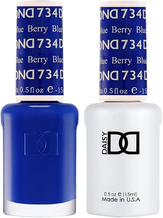 DND Gel Polish Set, Blue Collection, UV/LED GelPolish and Air Dry Nail Lacquer, Matching Chip-Fre... | Amazon (US)