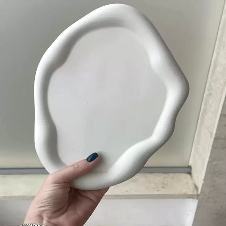 1 Peça Molde de Bandeja Oval de Silicone, Uso Múltiplo Casual Diário | SHEIN