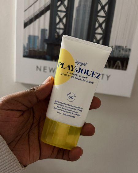 Believe the hype, I’m obsessed with the Supergoop Play sunscreen! It’s perfect for melanated skin and doesn’t leave a white cast. I’m found my new favourite sunscreen. #sephorafinds #supergoop

#LTKbeauty #LTKCyberWeek #LTKfindsunder50