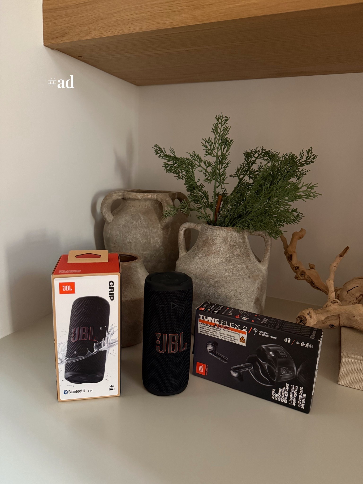 #ad decorating a tree with a toddler who likes to chuck things = a vibe, especially when we have the holiday jams pumping though our @jblaudio speaker we got @target!! We have 4 of these speakers - they’d make an incredible gift for anyone including your own home! I’ve linked on my @shop.ltk page 🎁

@Target #TargetPartner #Target 

#LTKGiftGuide #LTKHoliday #LTKmomlife