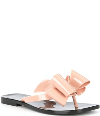 Jeffrey Campbell Sugary Jelly Bow Thong Sandals | Dillard's | Dillard's