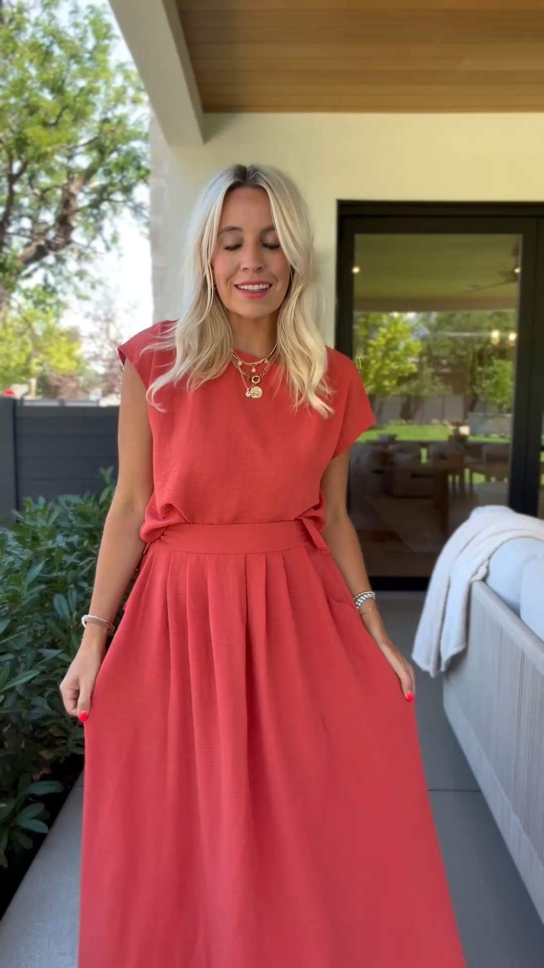 One of my favorite skirt sets I come back to every summer!