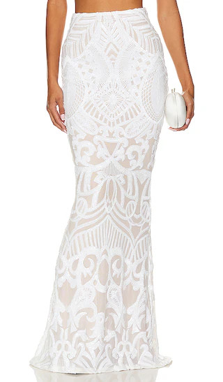 Nookie Mon Cherie Skirt in White. - size XS (also in M) | Revolve Clothing (Global)