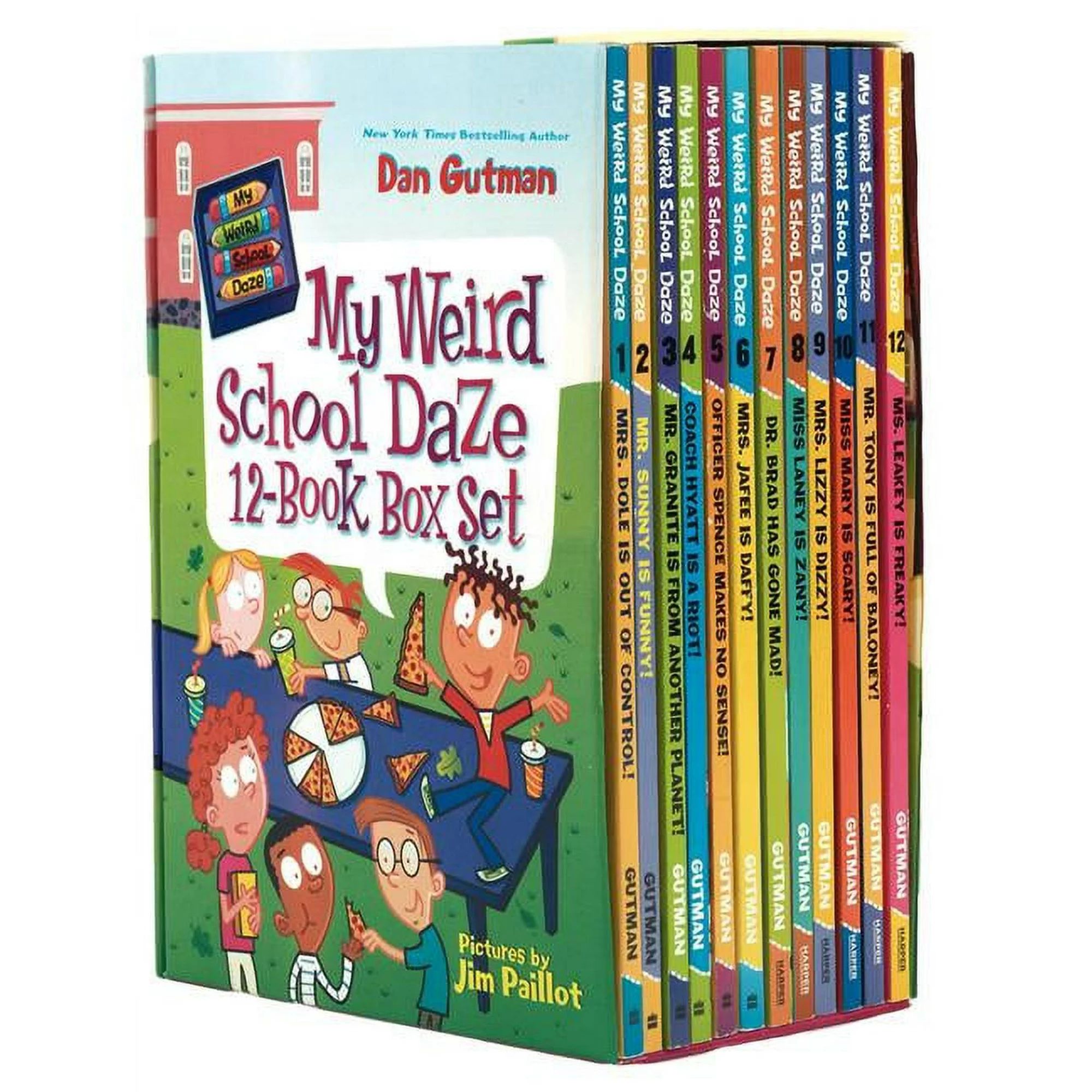 My Weird School Daze 12-Book Box Set: Books 1-12 (Paperback) - Walmart.com | Walmart (US)