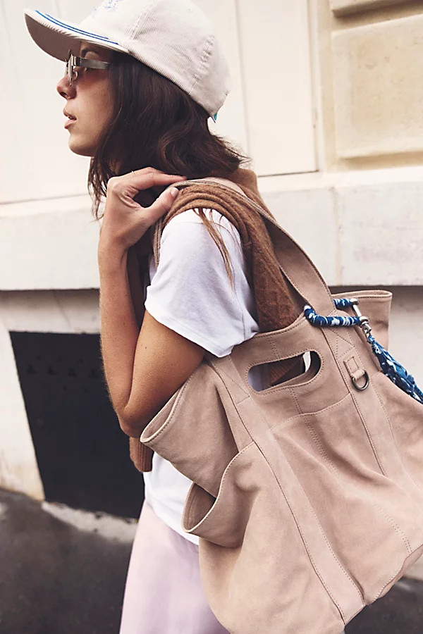 Suede Caravan Tote | Free People (Global - UK&FR Excluded)