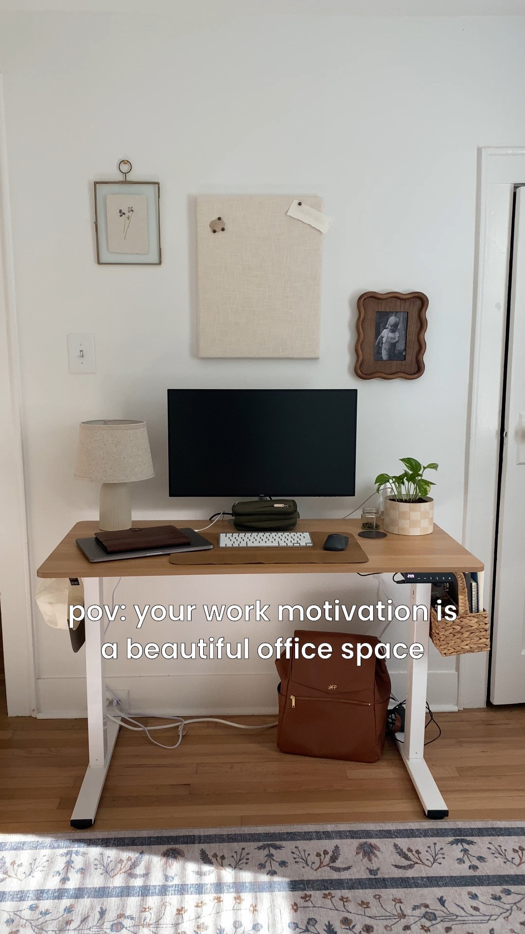 sometimes the desk has to be function over form, but filling my office with some beautiful and sentimental things helps - the DIY cork board is one of my favorites in this room!

#LTKHome #LTKSaleAlert