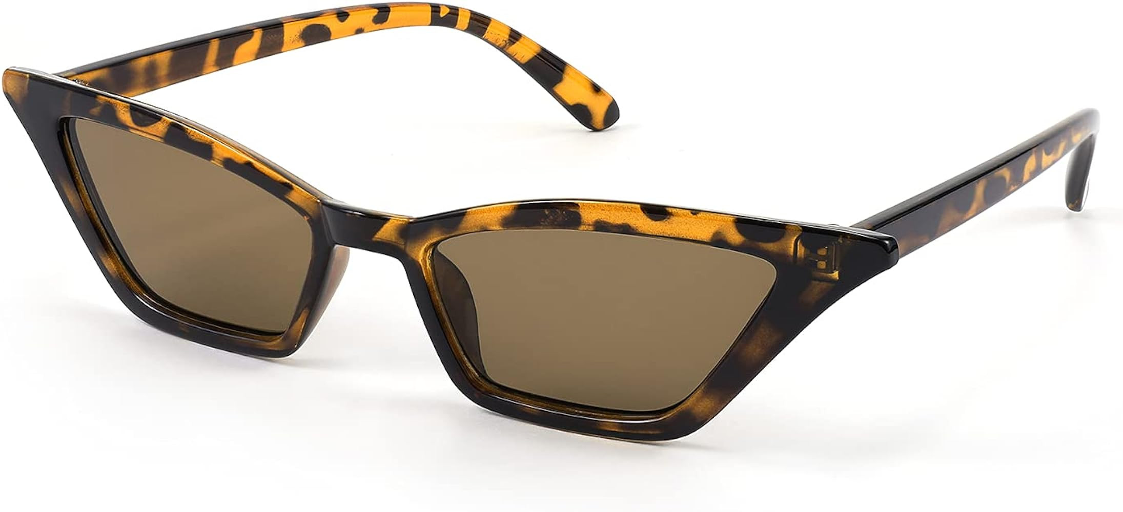 FEISEDY Small Cat Eye Sunglasses Vintage Square Shade Women Eyewear B2291 | Amazon (US)