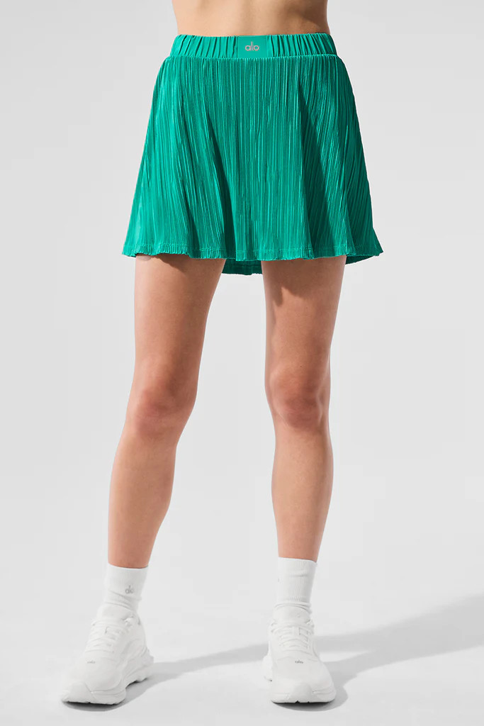 Micro Plisse Tennis Skirt | Alo Yoga (US)