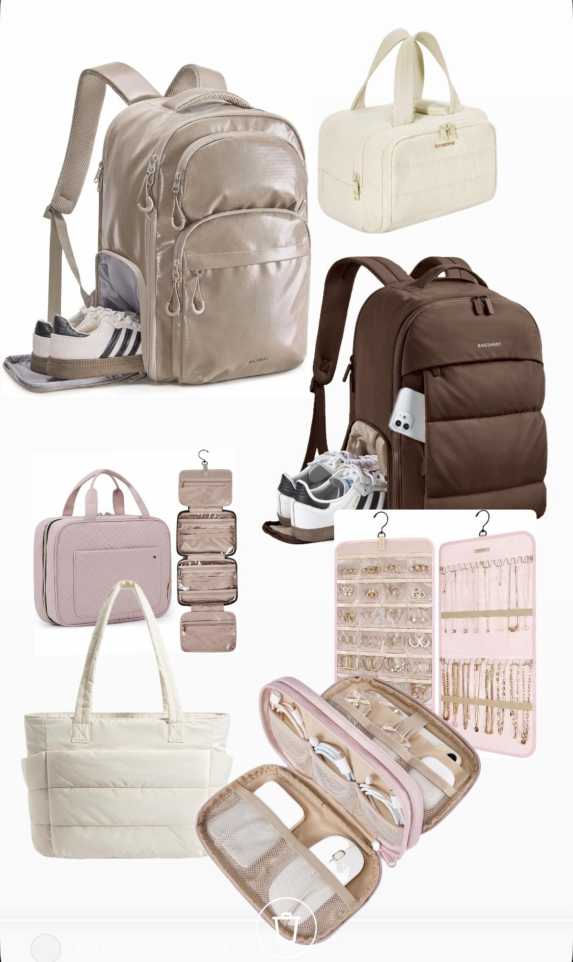 If you were not familiar with the brand Bagsmart you are missing out!  Everything they make is high-quality, and priced so well. All their items go viral. And most our on sale today! 
#travel #bags


#LTKSaleAlert #LTKTravel #LTKmomlife