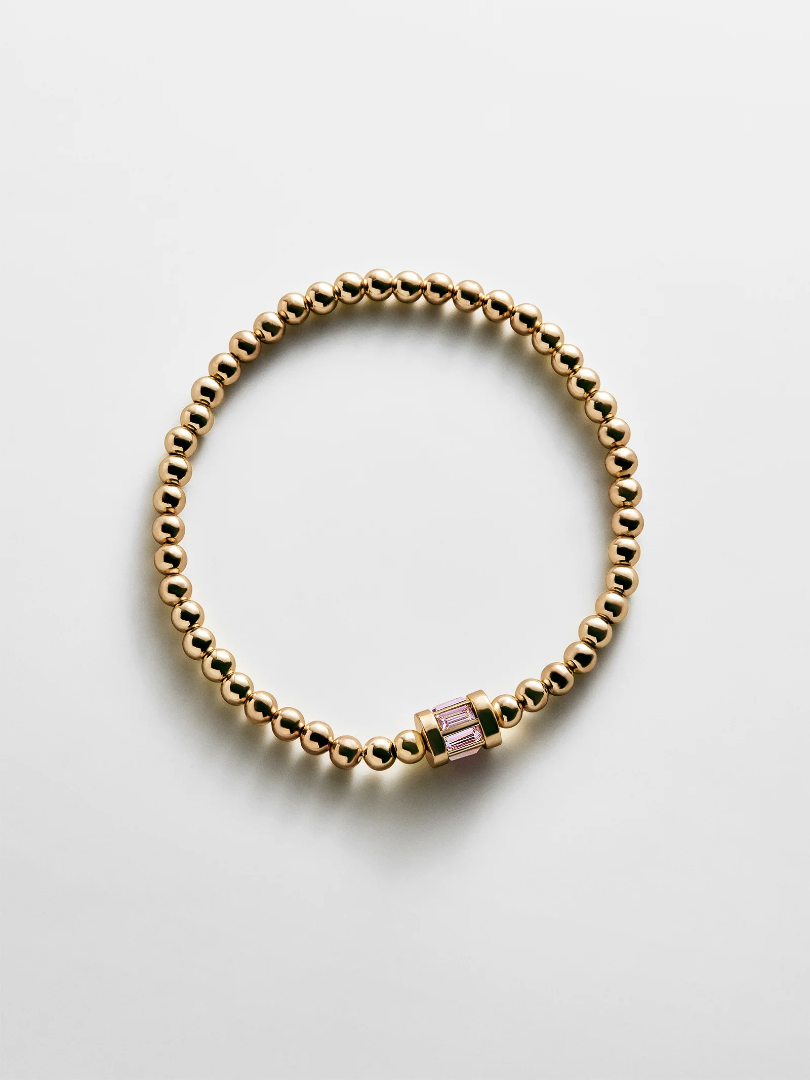 Tatum Birthstone Pisa Bracelet - Light Amethyst | BaubleBar