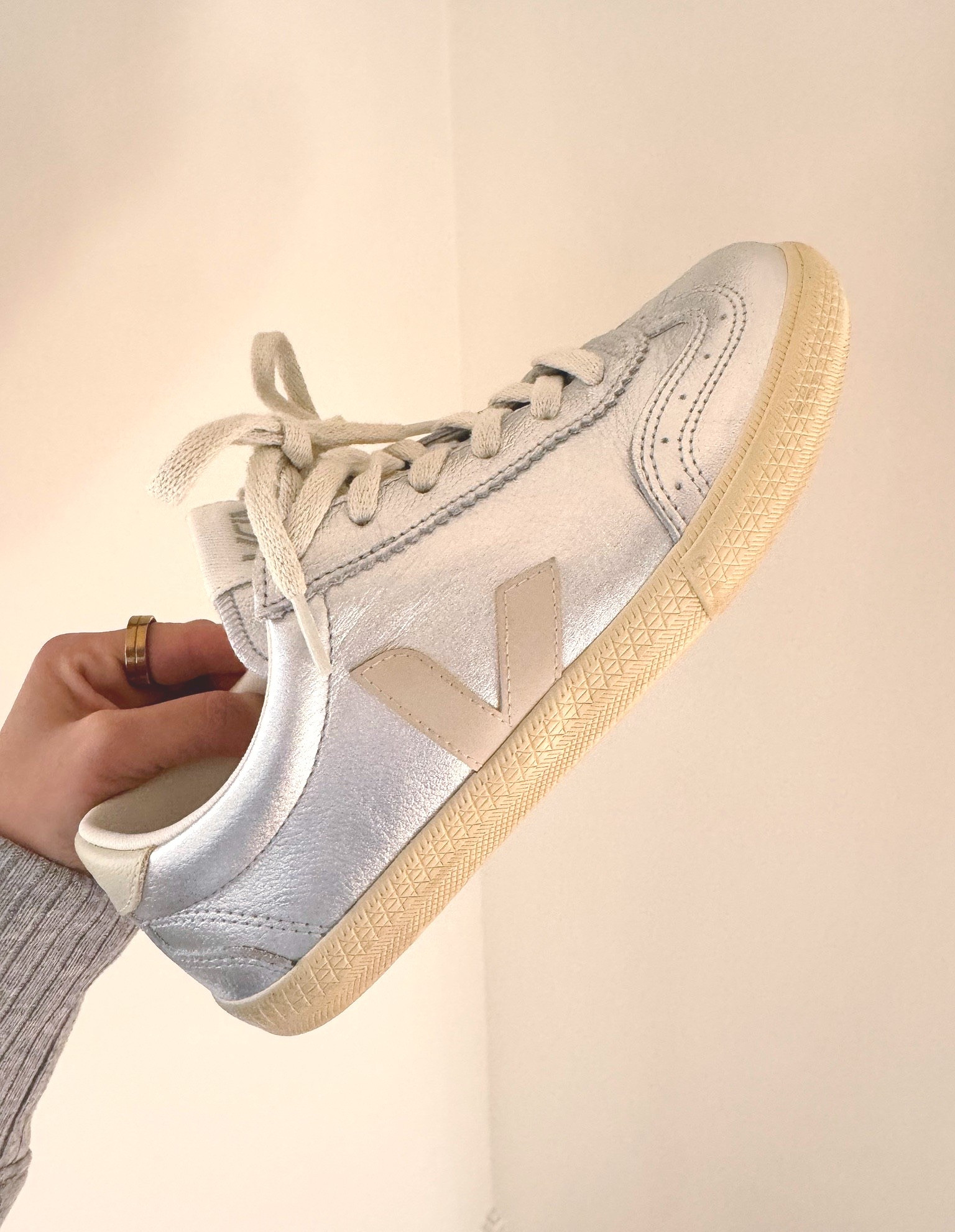 The sneakers I wear more than anything right now ✨

These just restocked at a few places and I swear I reach for them almost every day.

They make even leggings + a tee feel put together.

Honestly worth the splurge 🤍

#LTKSeasonal #LTKootd #LTKmomlife