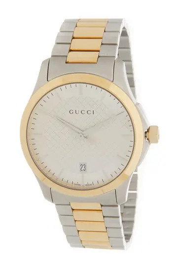 Unisex G-Timeless Two-Tone Stainless Steel Watch, 38mm | Nordstrom Rack