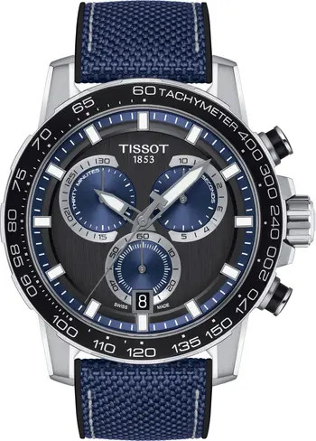 Tissot T-Sport Supersport Giro Chronograph Interchangeable Strap Watch, 45.5mm | Nordstrom | Nordstrom
