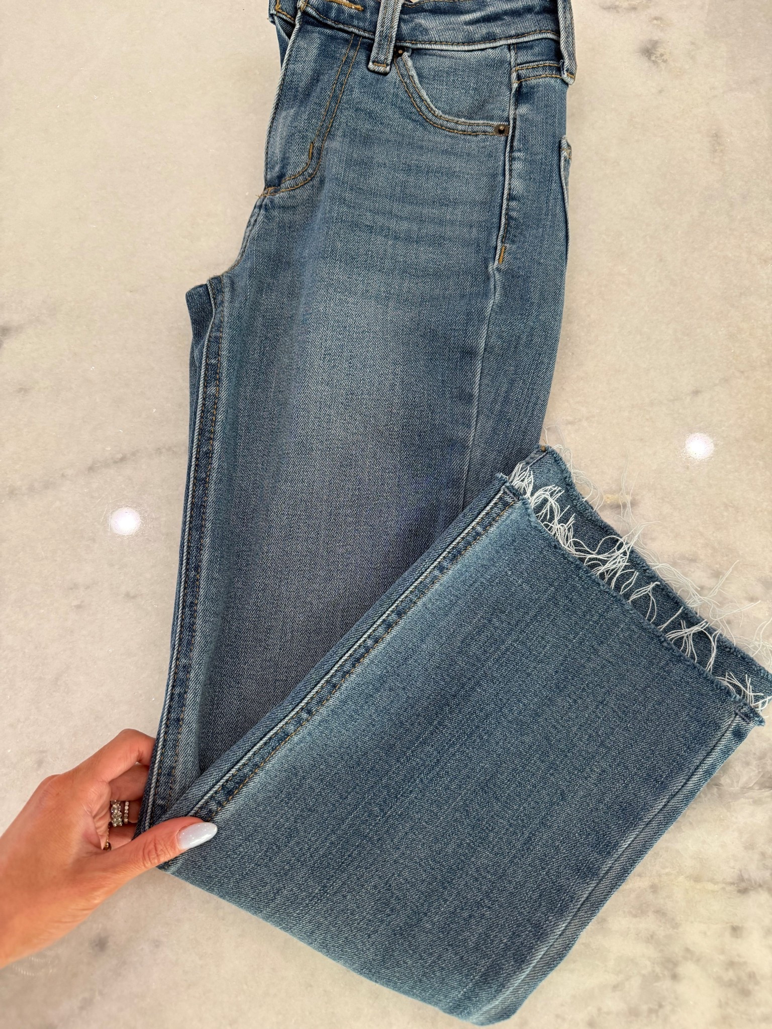 Kick flare jeans for spring 

#LTKSaleAlert #LTKPetite