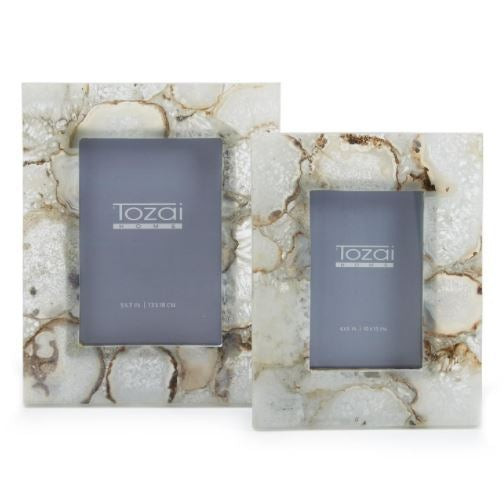Natural Agate Frame | Megan Molten