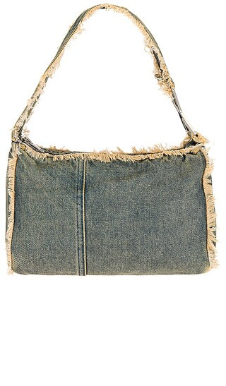 Frayed Bag in Denim | Revolve Clothing (Global)