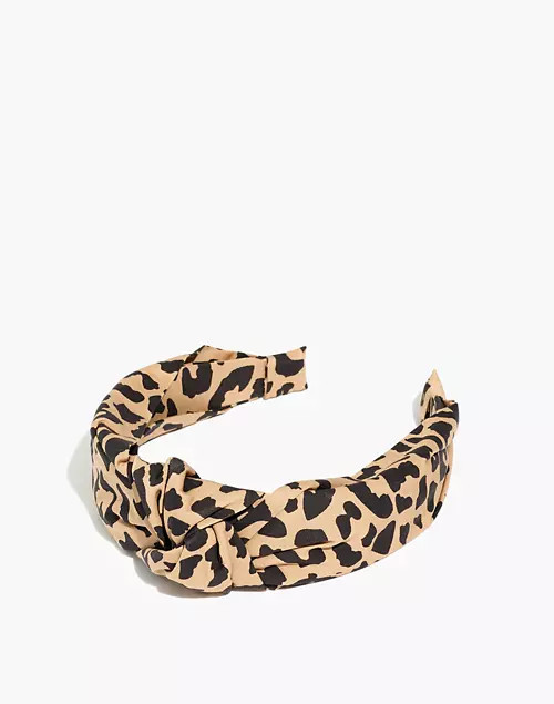 Knotted Covered Headband | Madewell