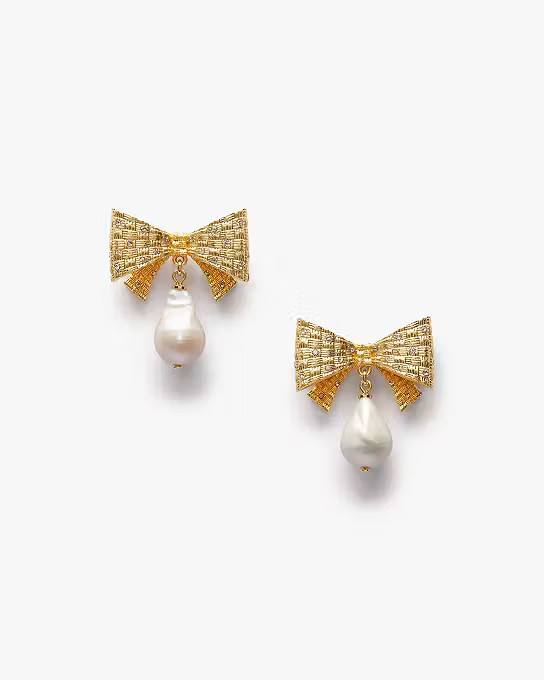 Wrapped In A Bow Drop Earrings | Kate Spade (US)