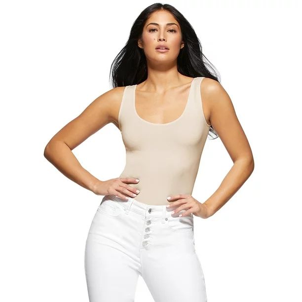 Sofia Jeans By Sofia Vergara Tank Bodysuit | Walmart (US)