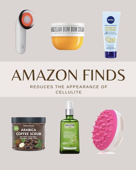 These products have helped me improve the appearance of cellulite 



Beauty, Amazon Finds , Cellulite improvement , Self care, Sale , Amazon sale 

#LTKxPrime #LTKHalloween #LTKbeauty