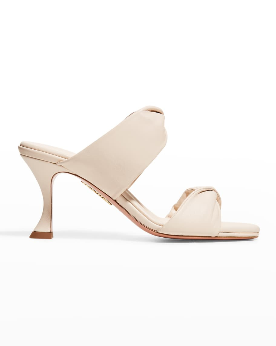 Twist Two-Band Slide Sandals | Neiman Marcus