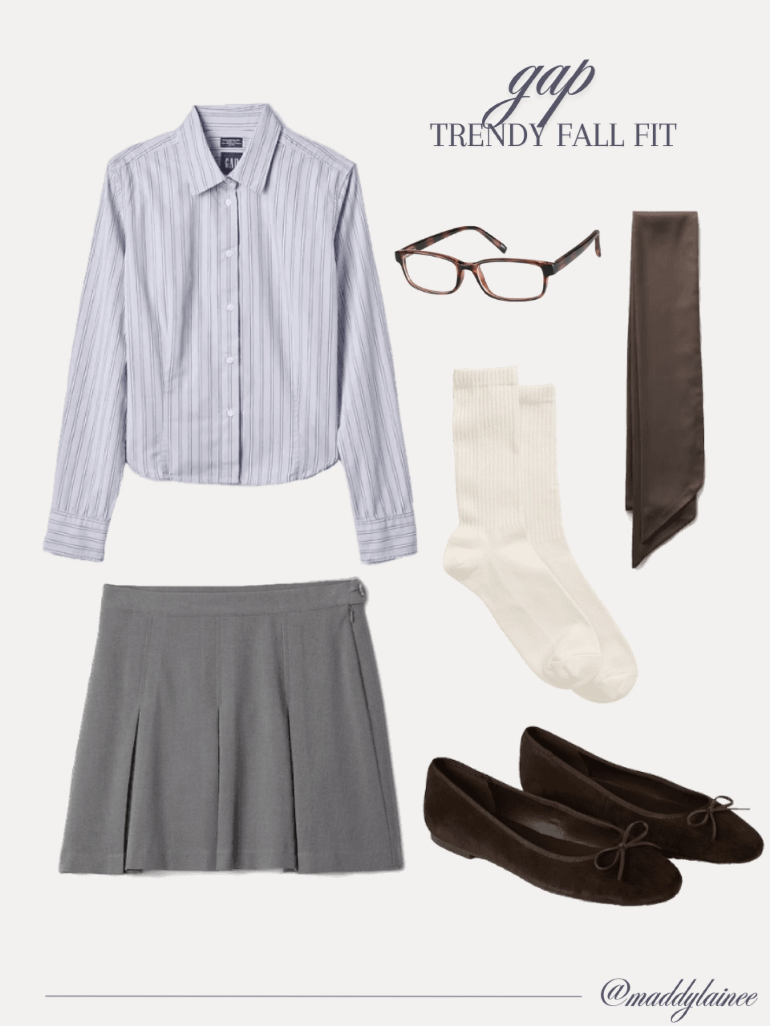 Office siren vibes — fall fit from GAP 👓🤍☕️ blue light glasses from Amazon! 

#LTKSeasonal #LTKNYFW #LTKStyleTip