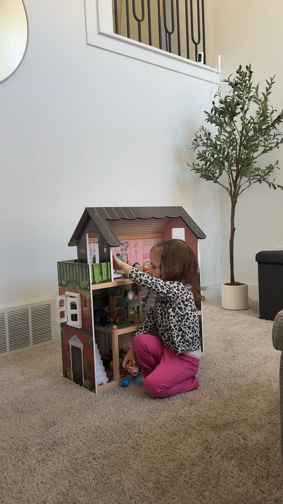 First dollhouse memories unlocked 🥲🫶🏻

#LTKHome #LTKKids #LTKFindsUnder100