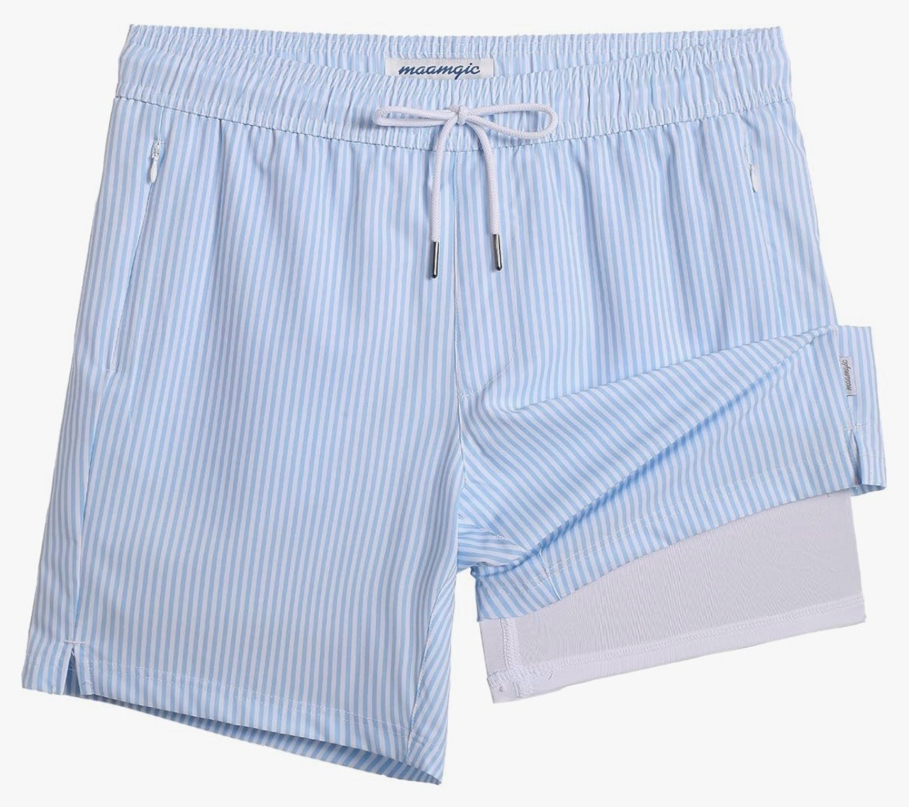 Father’s Day gift idea for your husband. Just got Dan these swim shorts to take Betsy swimming! 