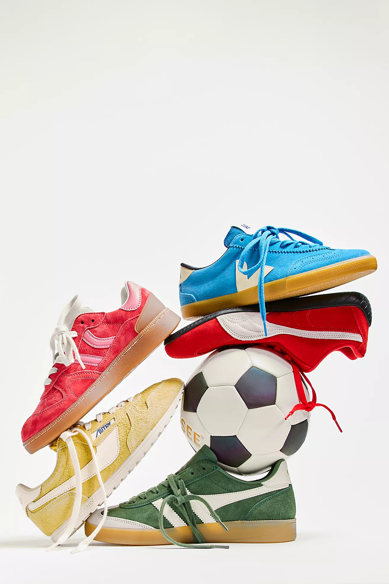 Autry Windspin Suede Low-Top Sneakers | Free People (Global - UK&FR Excluded)