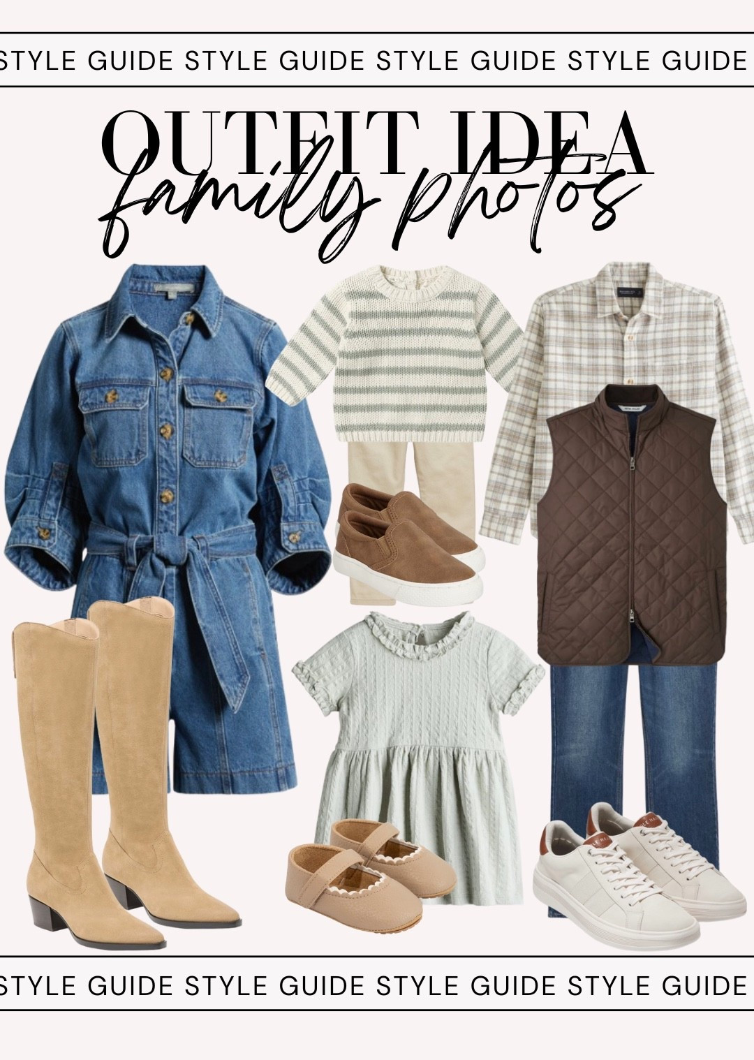 Family Photos | Fall Family Photos | Family Photo Outfit Ideas | Matching Family Photos | Family Outfit Ideas
-
Everydaymama, fall family photo outfit ideas, men’s fall outfit ideas, girl’s fall outfit ideas, boy’s fall outfit ideas, fall fashion 

#LTKStyleTip #LTKKids #LTKFamily