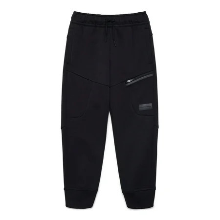 Athletic Works Boys Double Knit Jogger Pants, Sizes 4-18 & Husky | Walmart (US)