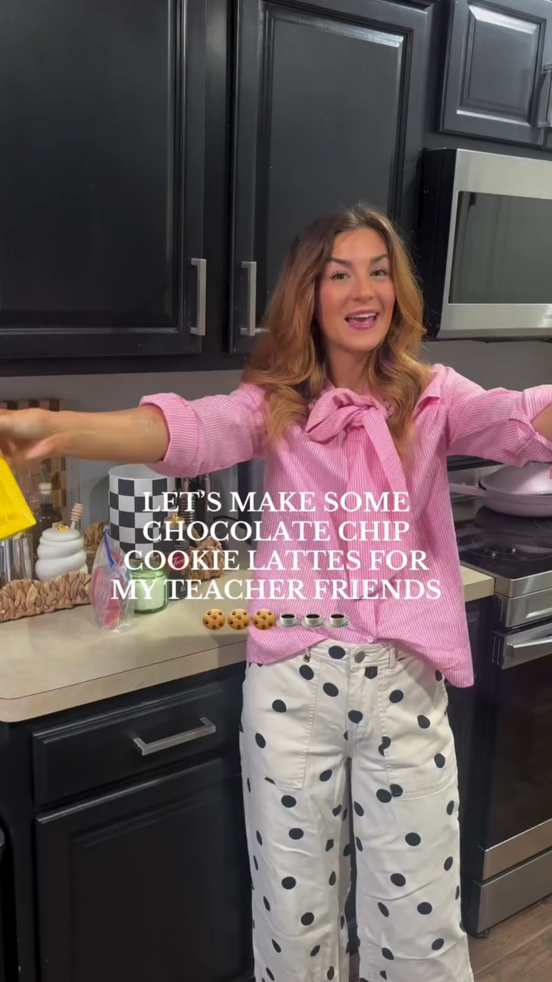 CHOCOLATE CHIP COOKIE LATTES FOR MY TEACHER COWORKERS 🍪☕️🤎✨🤩