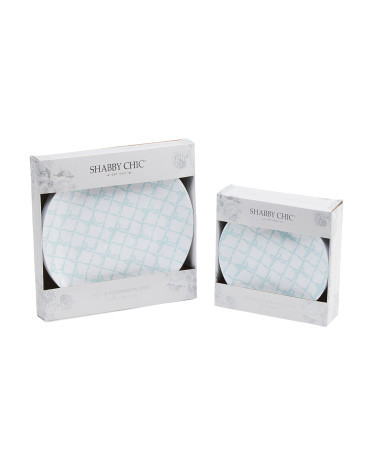 Beautiful Bow Trellis Plate Set | TJ Maxx