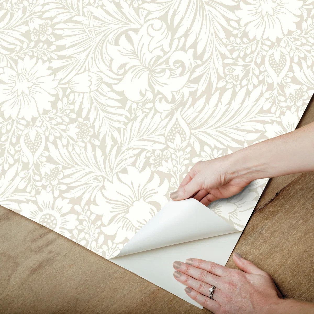 Modern Acanthus Peel & Stick Wallpaper | Wayfair North America