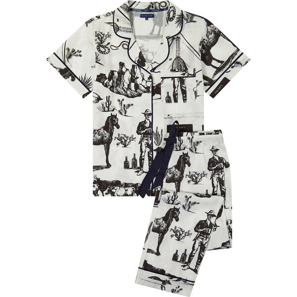 Women's Marfa Toile Pajama Pants Set | Maisonette
