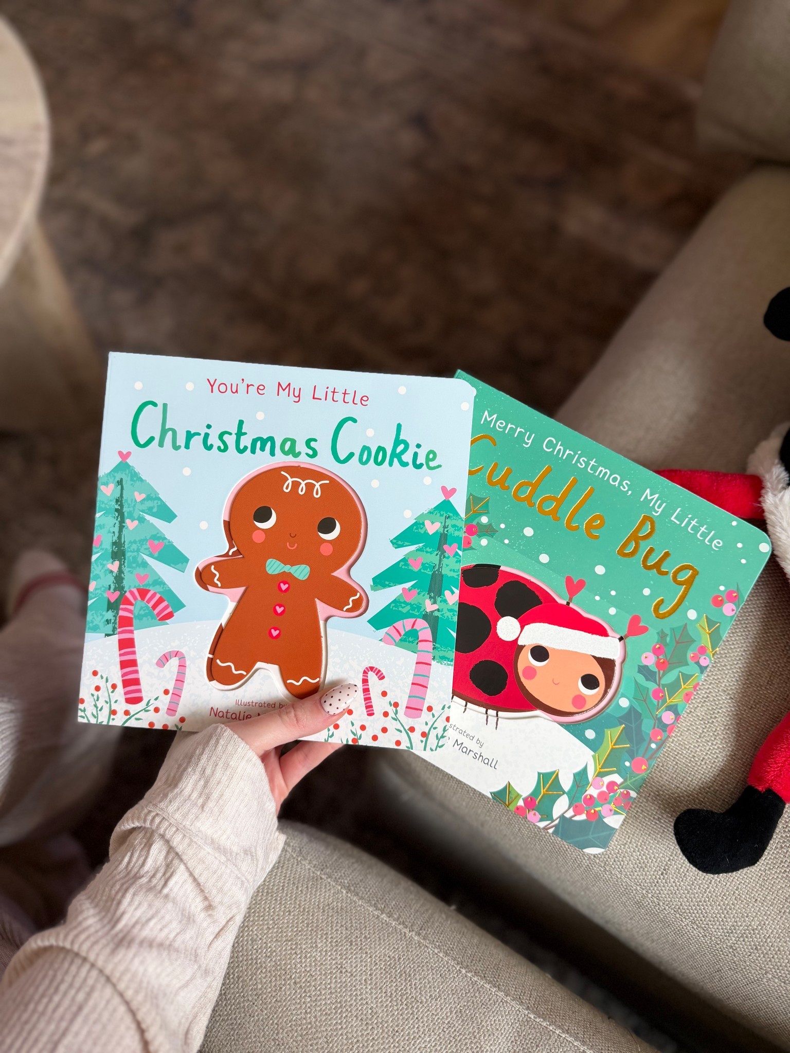 Cutest little Christmas books for Evelyn. She loves these books sooo much, so we grabbed both Christmas options they had!!! 

She will read them 24/7!!! Always gravitates towards these 

Toddler books, you’re my little series 

#LTKKids #LTKFamily #LTKHoliday