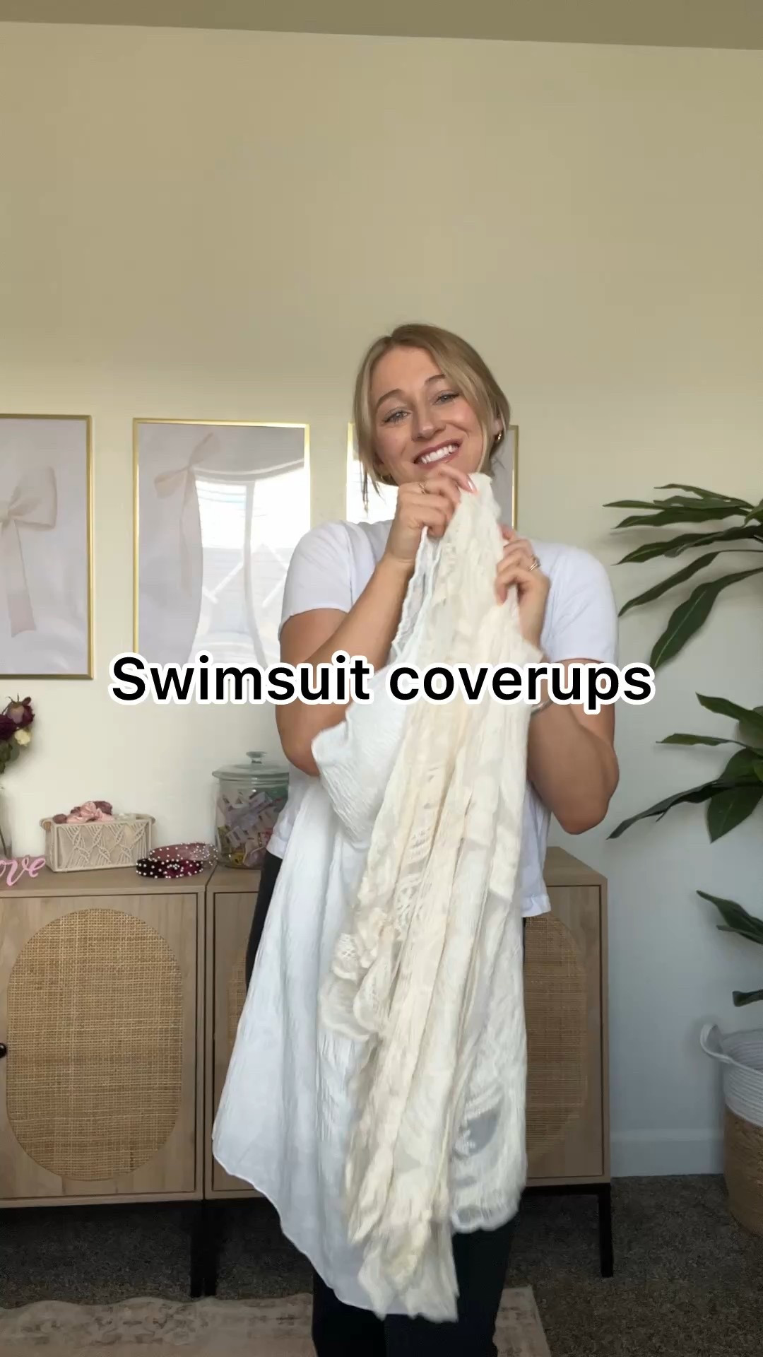 Three swimsuit coverups for your next vacation! 🌴