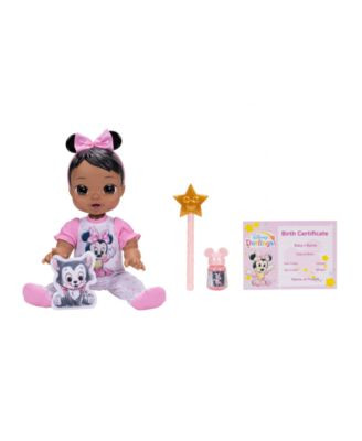 Deluxe Minnie Light Brown Hair, Brown Eyes Feature Doll | Macy's
