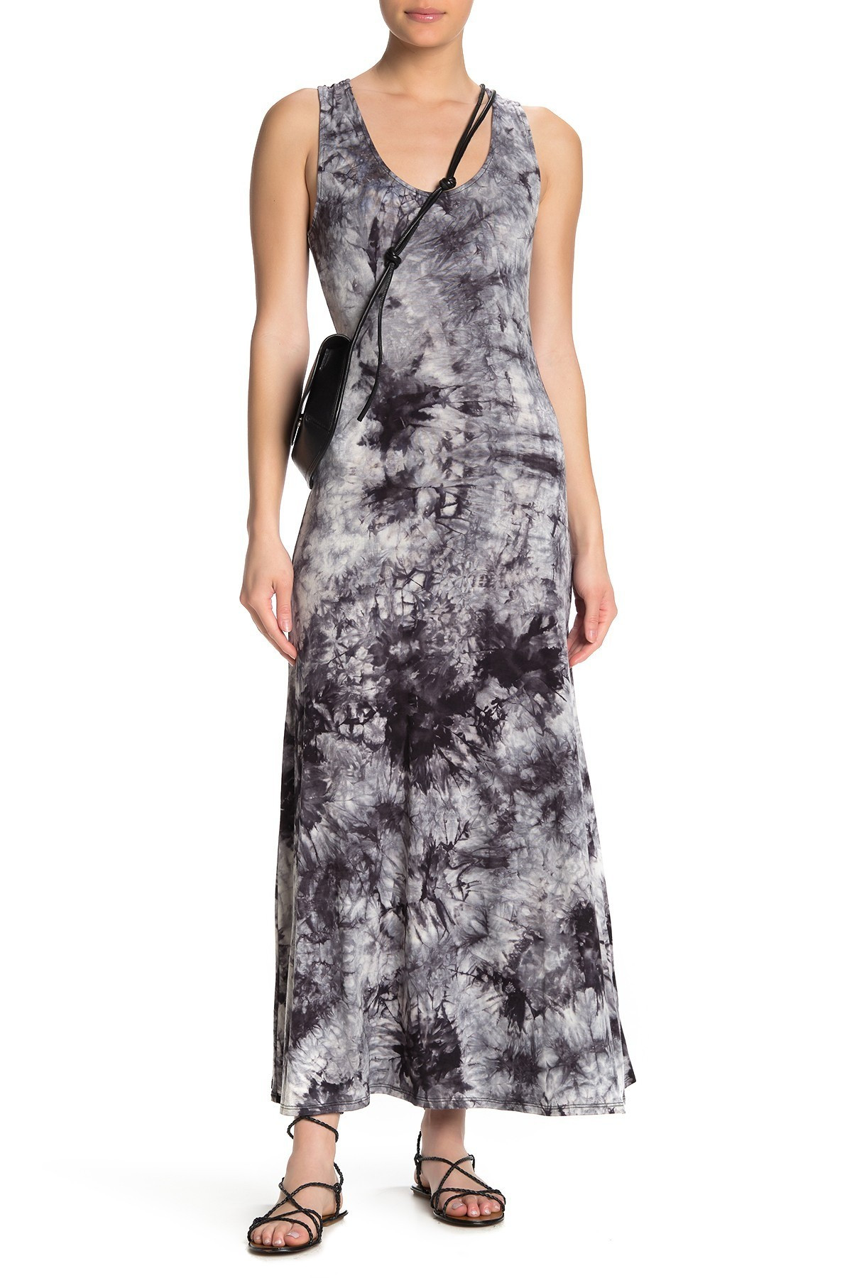 WEST KEIRacerback Sleeveless Tie Dye Maxi Dress | Nordstrom Rack