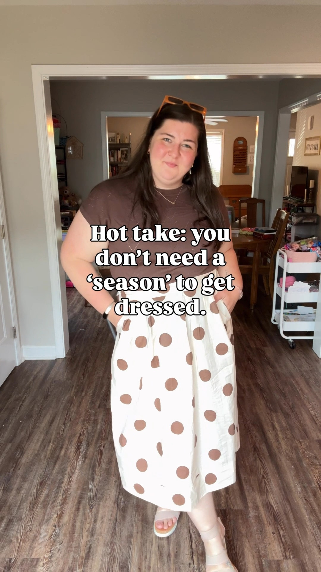 The CUTEST skirt and top combo! 

#LTKPlusSize #LTKmomlife #LTKgrwm
