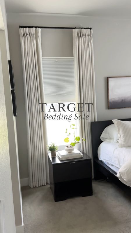 30% off our bedding at Target! Love the mattress pad, down comforter, white sheets, and chunky knit throw  #LTKxTarget

#LTKhome #LTKsalealert
