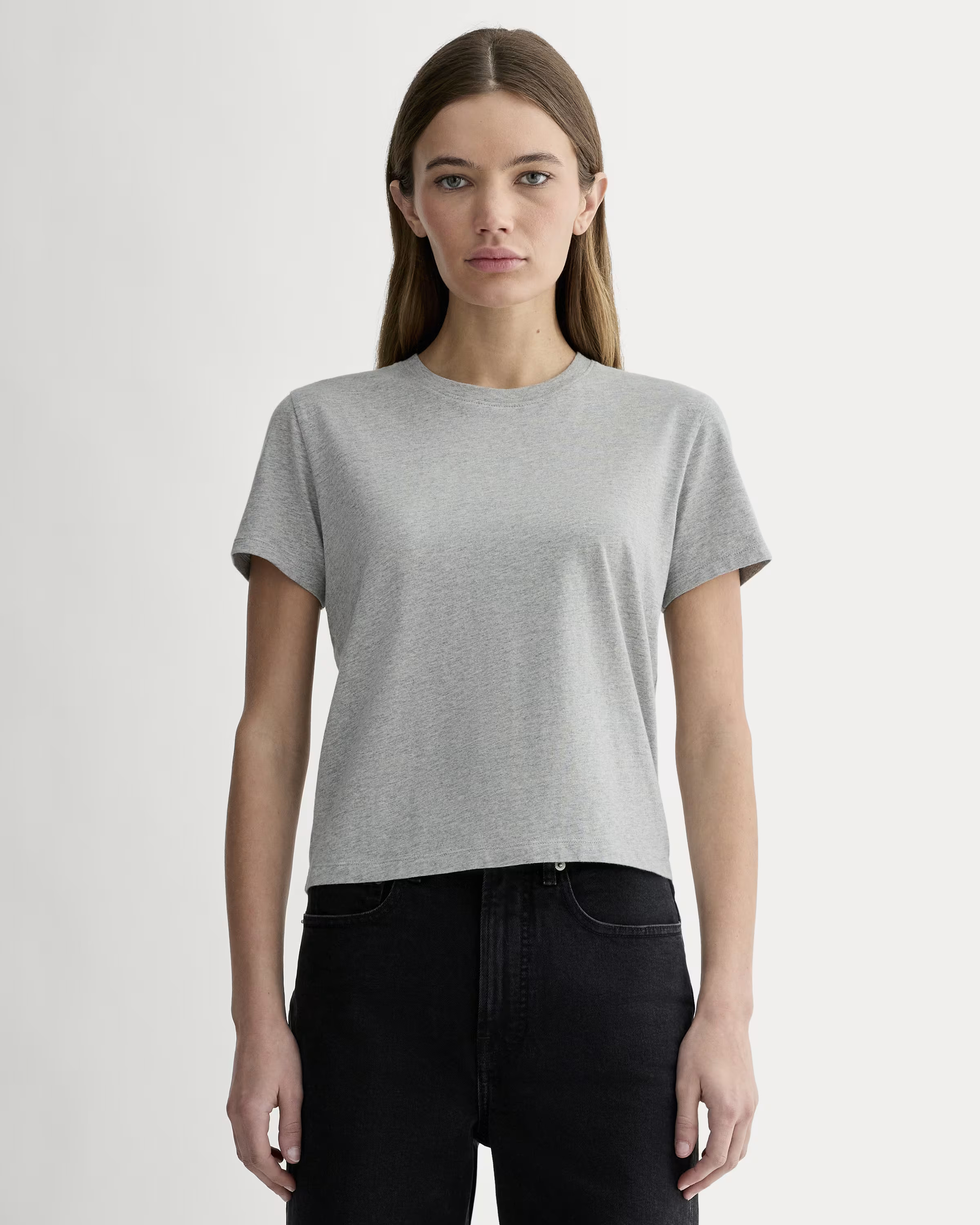 The Box-Cut Tee in Essential Cotton | Everlane