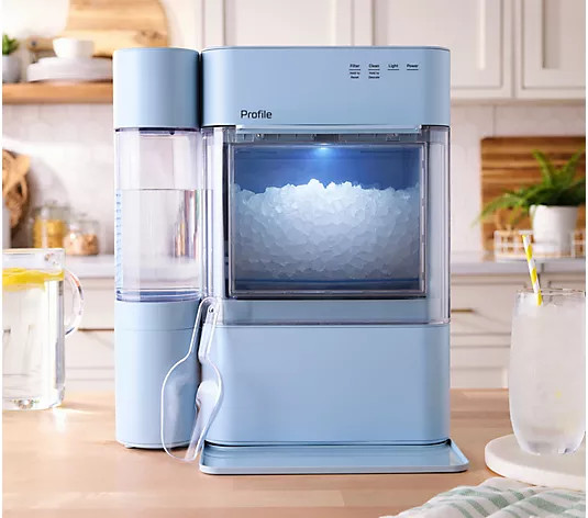 GE Profile Opal 2.0 Nugget Ice Maker w XL Side Tank & Filter - QVC.com | QVC